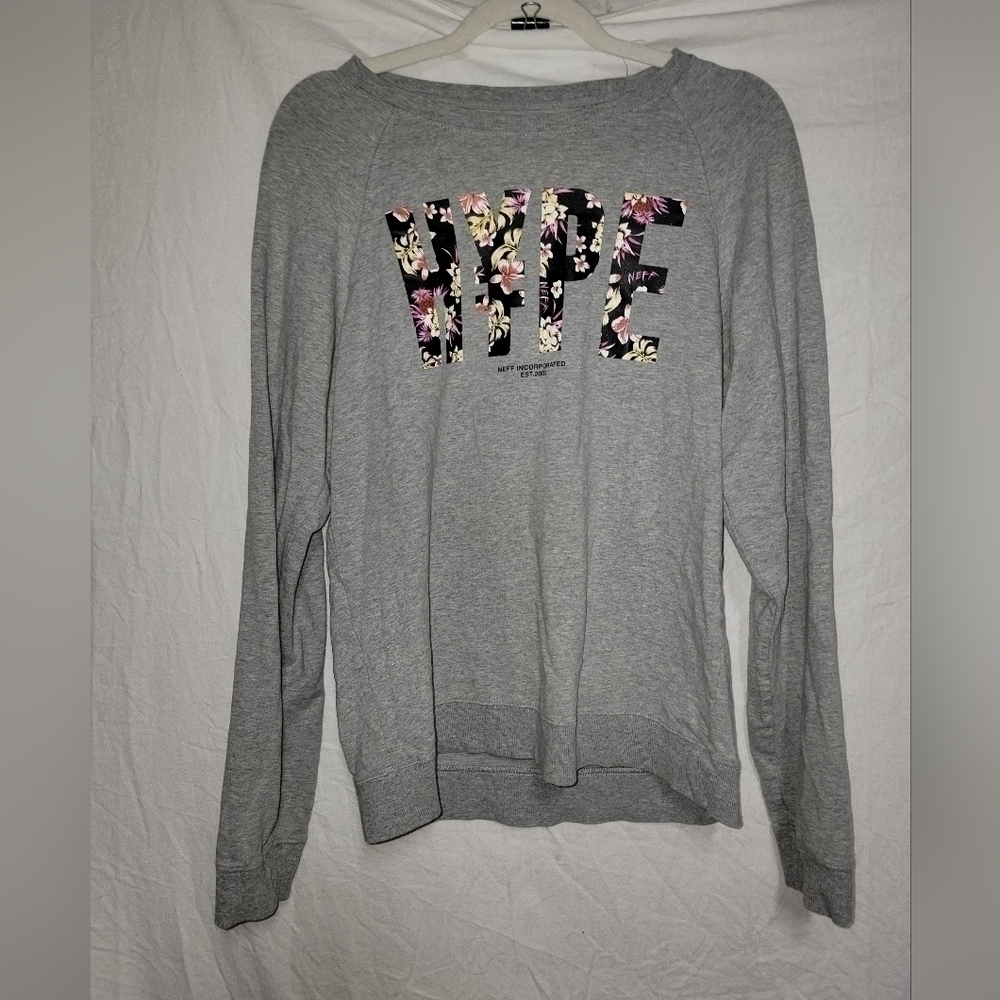 🧡NEFF Hype Floral Crew Neck Sweatshirt